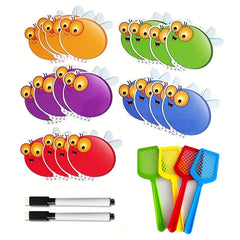 Reading & Shooting Phonics Flashcards, 20 Creative Cards