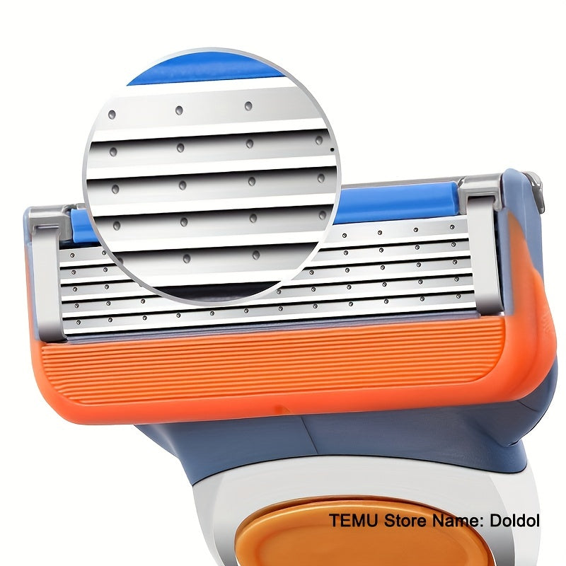 5-Layer Manual Safety Razor Shaving Set for Men and Women