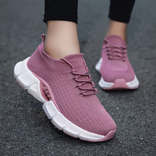 Women's Mesh Breathable Tennis Sports Shoes Lightweight Non slip Travel Shoes