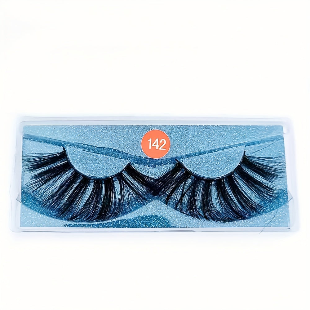 10 Pairs 25mm Thick Fluffy 3D Eyelash Extension