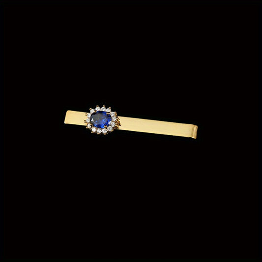 Zircon Tie Clip Business Accessories for Men