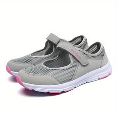 Women's Mesh Flat Sandals Breathable Non Slip Walking Shoes
