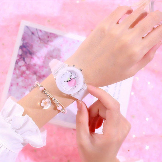 Colorful Rabbit Silicone Noctilucent Watches