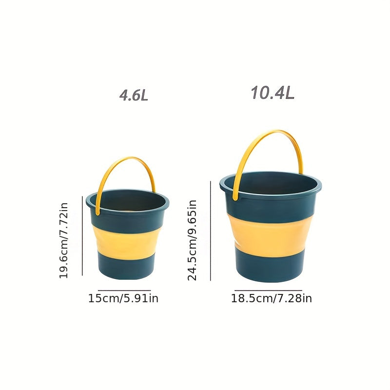 Multifunctional Folding Bucket for Camping Car Washing Home Cleaning