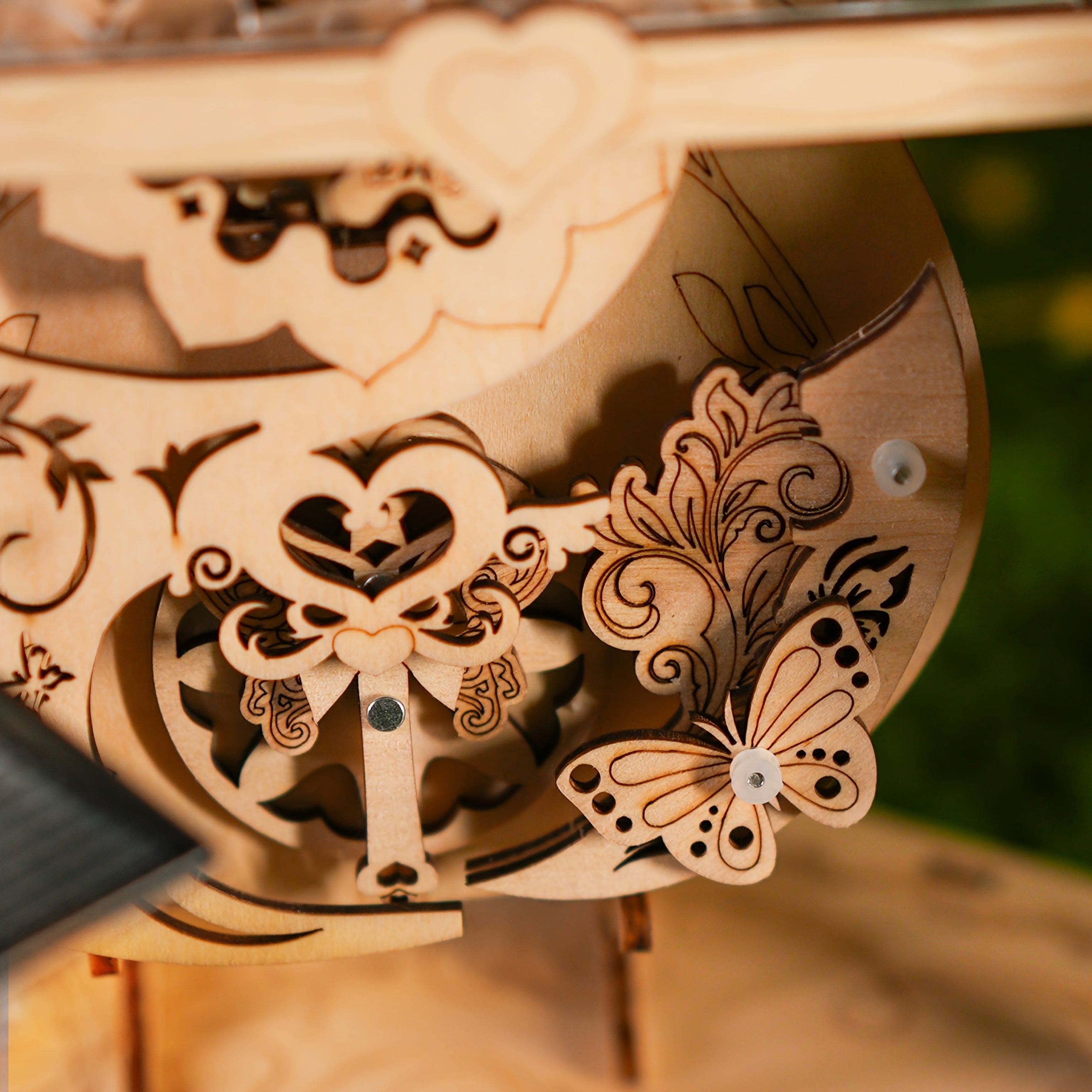 3D Wooden Violin Puzzle DIY Kit House Decoration for Christmas Valentin
