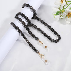 Acrylic Vintage Glasses Chain Mask Lanyard Necklace Women