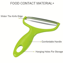 2pcs Non Slip Vegetable and Fruit Peeler for Kitchen and Outdoor Use
