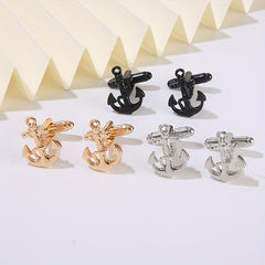Boat Anchor Cufflinks Sleeve Nails Men's Shirt Accessories