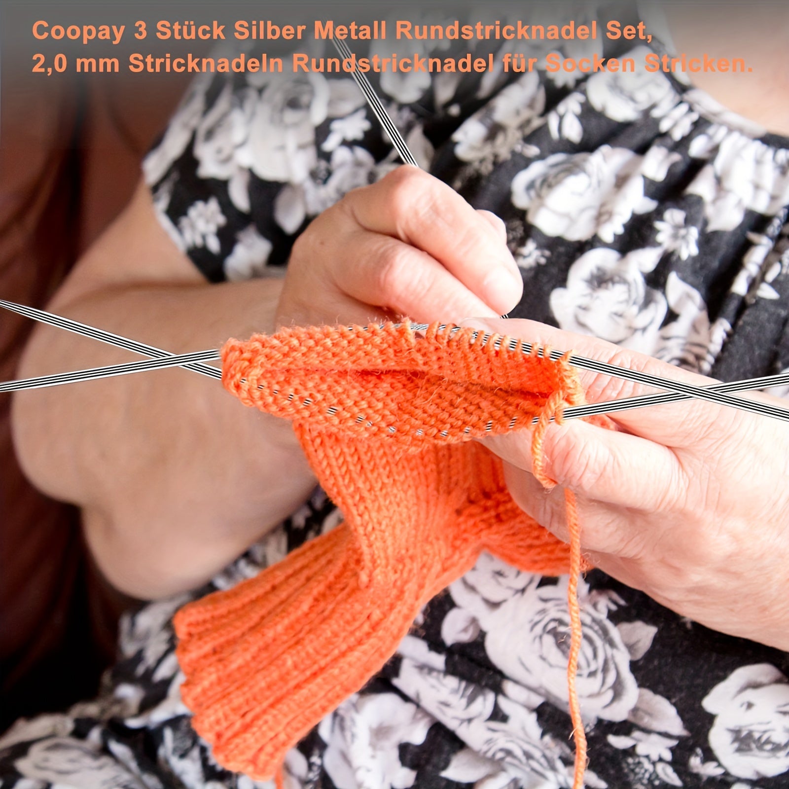 Short Circular Knitting Needles Metal for Beginners & Experienced Crochet Hook