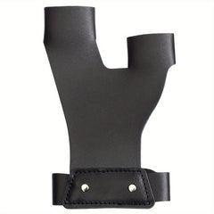 1pc Cowhide Archery Protection Glove 2 Finger