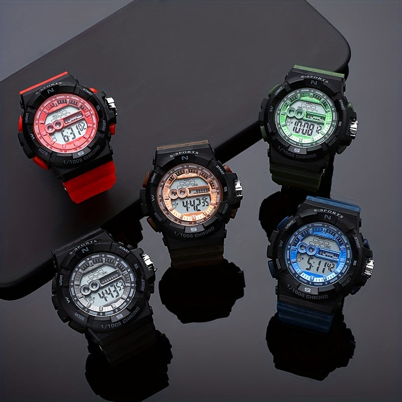 Waterproof Sports Electronic Watch for Students
