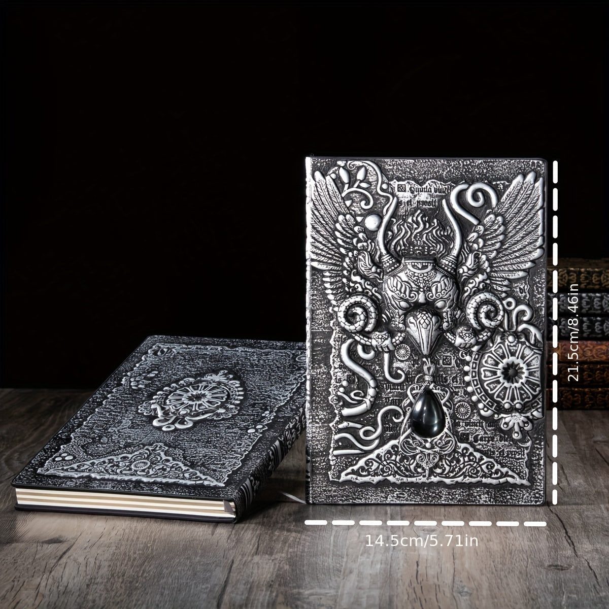Vintage Relief Strange Bird A5 Notebook 100 Sheets