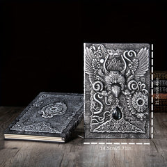 Vintage Relief Strange Bird A5 Notebook 100 Sheets