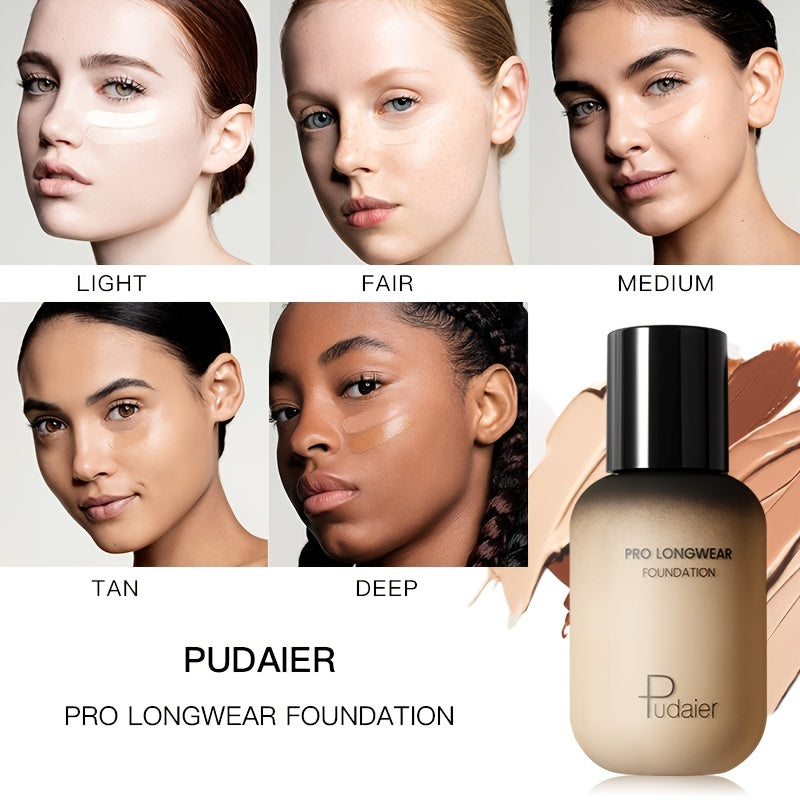 Pudaier Waterproof Concealer Full Coverage Foundation Smooth Long Lasting