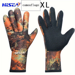 HISEA 3MM Neoprene Diving Gloves - Winter Warm Gloves for Diving