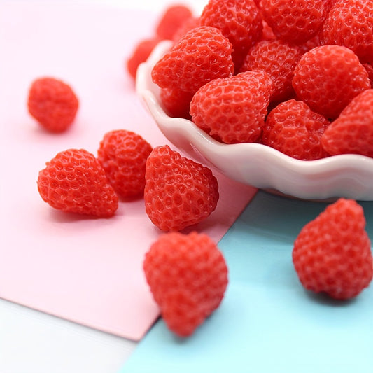 5pcs Artificial Mini Raspberry Strawberries DIY Craft Decoration