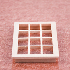 Mini Twelve Grid Window for Dollhouse Decoration