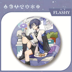 Game Cartoon Badges Character Figure Anime Pendant Decoration