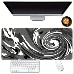 Waterproof Textured Mouse Pad with Non-Slip Rubber Base