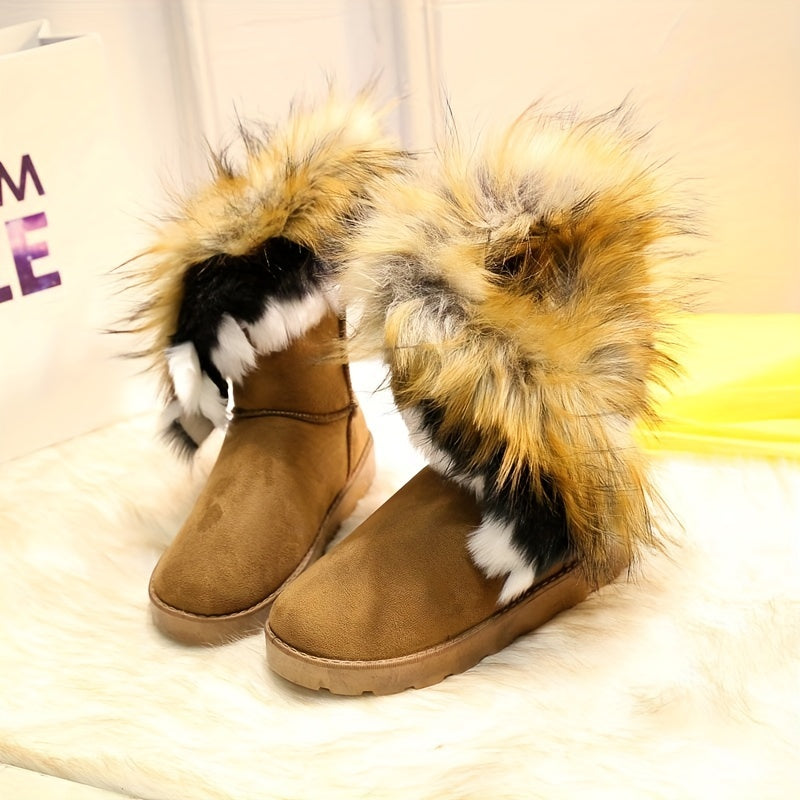 Women's Stylish Non slip Thickened Plus Velvet Snow Shoes