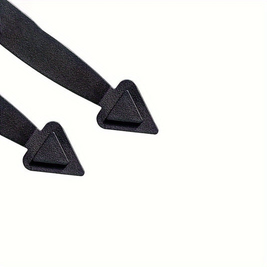 6pcs Garage Door Magnetic Decorative Hardware Faux Hinges Handles Kit