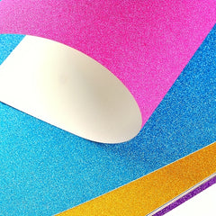 10 Sheets Glitter Cardstock Paper A4 for DIY Projects Scrapbook Crafts