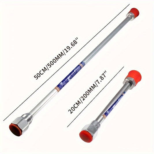 2pcs Extension Pole For Airless Paint Sprayer Guns Lightweight High Strength
