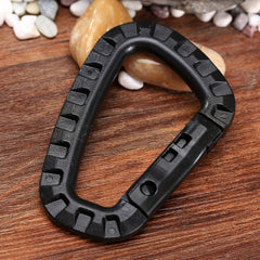 Plastic Steel Quick Release Key D Buckle Quick Clip