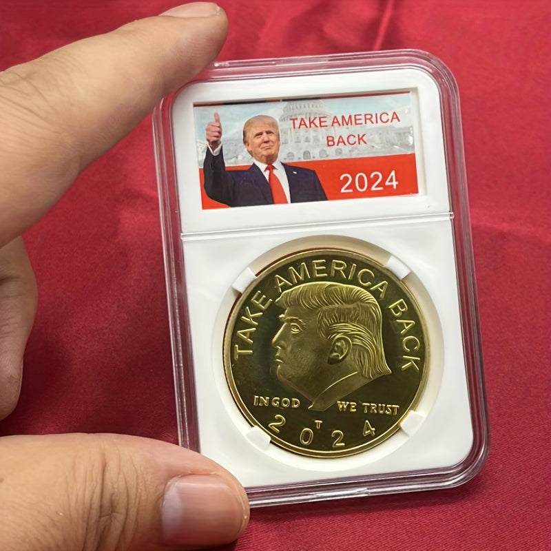 1pc US Metal Coin Collection Gift