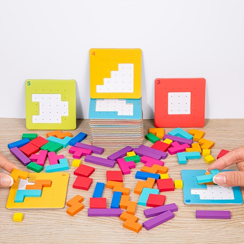 128pcs Quick Battle Building Blocks Puzzle Board Game for Kids