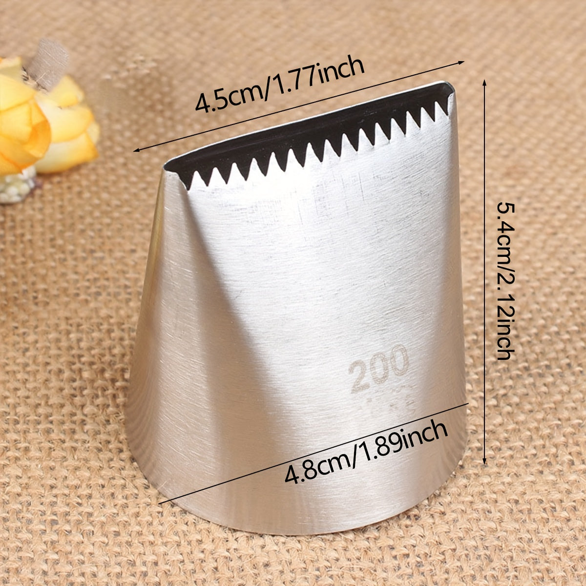 1pc Stainless Steel Icing Piping Nozzles
