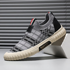 Men's Knit Slip On Casual Shoes Breathable Lightweight