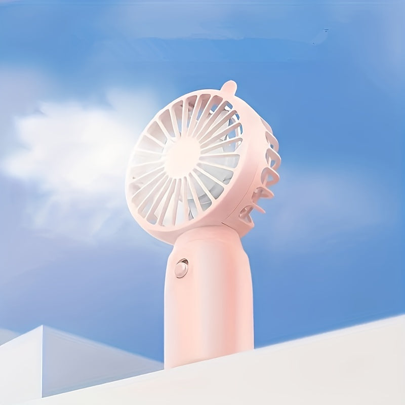 Handheld Small Fan Portable Mini Fan Pocket Fan With Desktop