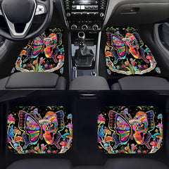 4pcs Car Floor Mats Non-slip Water absorbent Stain resistant Mats