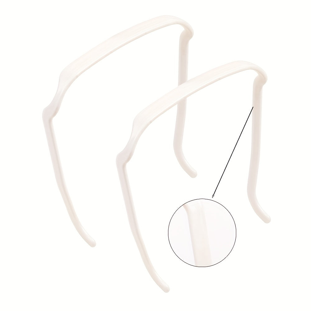 2pcs Curly Thick Hair Large Headband Invisible Hair Hoop Hairstyle Fixing Tool