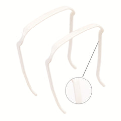 2pcs Curly Thick Hair Large Headband Invisible Hair Hoop Hairstyle Fixing Tool