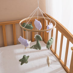 Scandinavian Dinosaur Bed Hanging Plush Toy