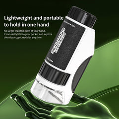 Mini Handheld Microscope Toy 50X 300X with LED Light