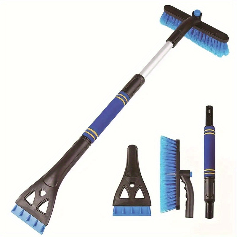 Extendable Car Ice Scraper Snow Brush Retractable Snow Shovel