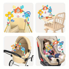 Baby Toy Bed Bell Hanging 0-1 Years Old Car Safety Seat Comfort Stroller Pendant