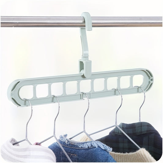 Multifunctional 9 Hole Hanger for Clothing Stores