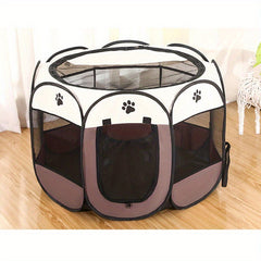 Breathable Mesh Pet Cage For Dogs And Cats Easy Transition Room