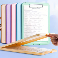 A4 Foldable Overlaid Clipboard: Portable Office and School Solution