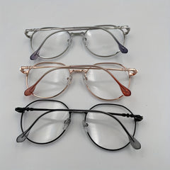 Round Anti Light Glasses For Women Men Students
