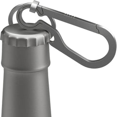 Titanium Bottle Opener Key Chain Carabiner - Unisex
