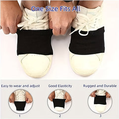 2 Pairs Dance Socks Over Shoes Elastic Dance Shoe Covers