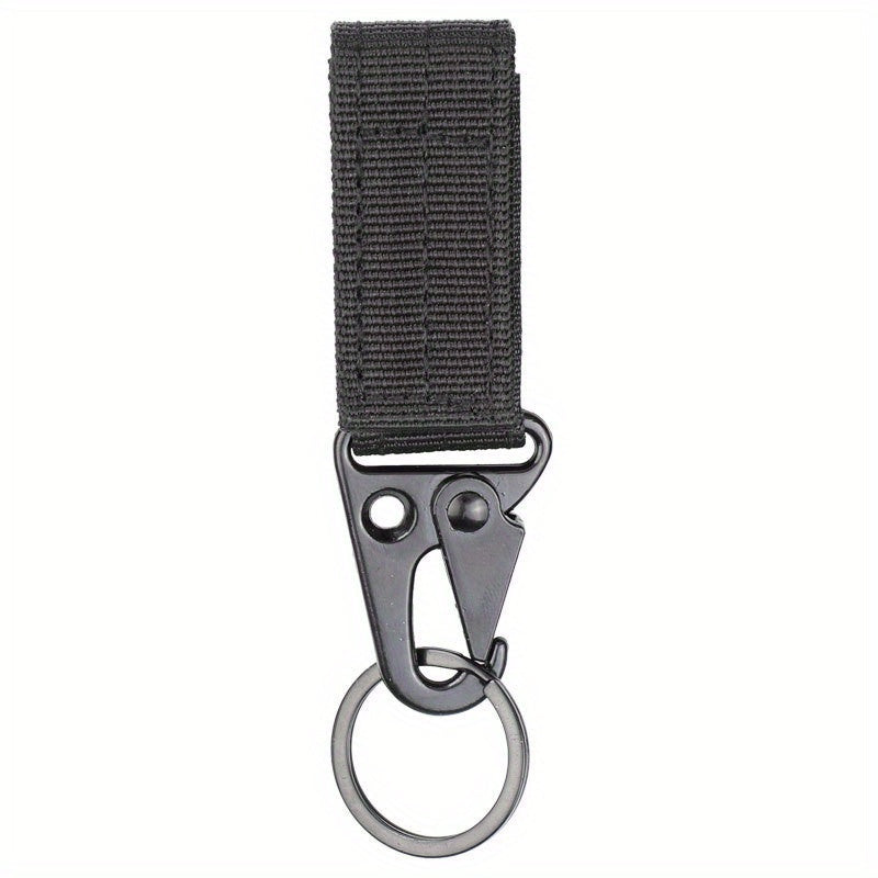 Nylon Mountaineering Key Chain with Lock Buckle