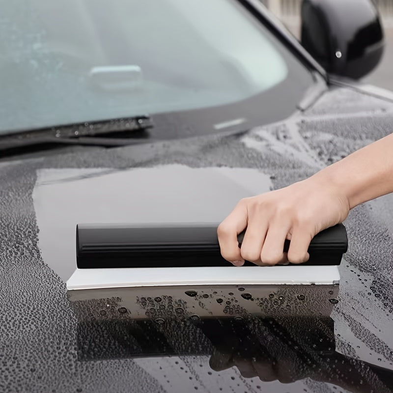 Car Water Scraper Detailing Supplies Silicone Windshield Wash Scraper Tool