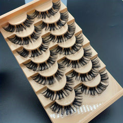 7pcs Segmented False Lashes Y2K DIY Individual Cluster Lashes