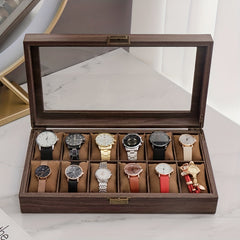High-End Wooden Watch Collection Box